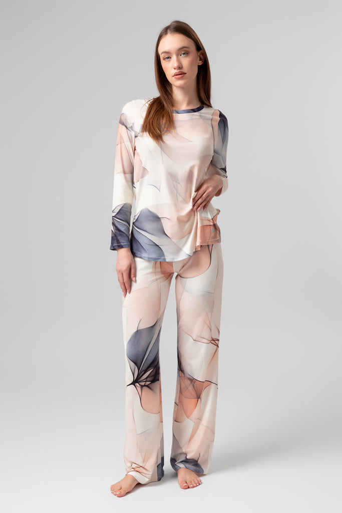 lelosi relaxed pidžaama frond 0