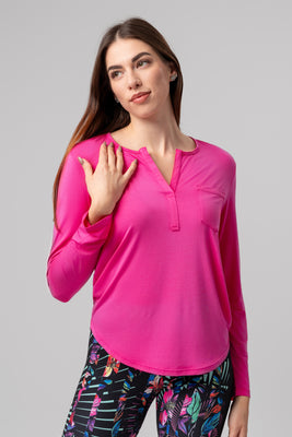 Lihtne pikk T-särk Frankfurt